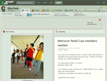 Tablet Screenshot of dizz-fuck.deviantart.com