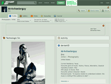 Tablet Screenshot of mr4wheelerguy.deviantart.com