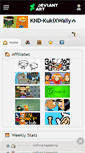 Mobile Screenshot of knd-kukixwally.deviantart.com