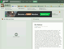 Tablet Screenshot of izlude13.deviantart.com