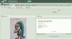 Desktop Screenshot of ha-nn-ah.deviantart.com