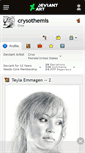 Mobile Screenshot of crysothemis.deviantart.com
