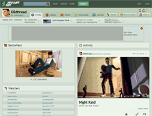 Tablet Screenshot of glkthread.deviantart.com