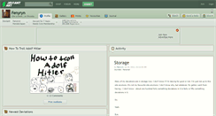 Desktop Screenshot of fenyryn.deviantart.com
