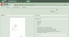 Desktop Screenshot of pei-chan.deviantart.com
