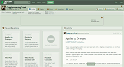 Desktop Screenshot of gogglewearingfreak.deviantart.com