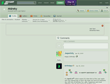 Tablet Screenshot of midreky.deviantart.com