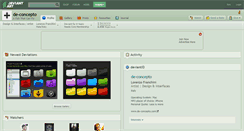 Desktop Screenshot of de-concepto.deviantart.com