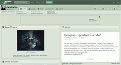 Desktop Screenshot of carolinevos.deviantart.com
