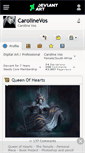 Mobile Screenshot of carolinevos.deviantart.com