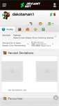 Mobile Screenshot of dakotaman1.deviantart.com
