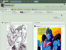 Tablet Screenshot of deadmen23-3.deviantart.com
