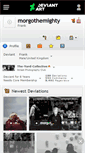 Mobile Screenshot of morgothemighty.deviantart.com
