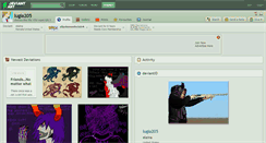 Desktop Screenshot of lugia205.deviantart.com