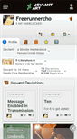 Mobile Screenshot of freerunnercho.deviantart.com