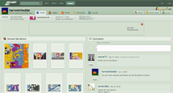 Desktop Screenshot of harvestcheddar.deviantart.com