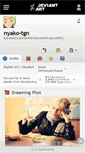Mobile Screenshot of nyako-tgn.deviantart.com