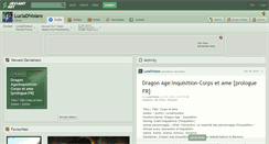 Desktop Screenshot of luciadivolare.deviantart.com