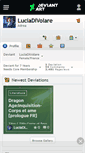 Mobile Screenshot of luciadivolare.deviantart.com