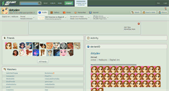 Desktop Screenshot of dotydev.deviantart.com