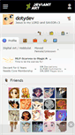 Mobile Screenshot of dotydev.deviantart.com