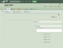 Tablet Screenshot of jayjay-jayjay.deviantart.com