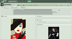 Desktop Screenshot of lustlovelatex.deviantart.com