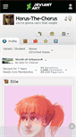 Mobile Screenshot of horus-the-chorus.deviantart.com
