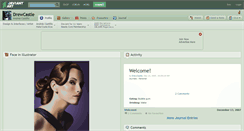 Desktop Screenshot of drewcastle.deviantart.com