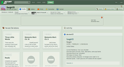 Desktop Screenshot of fangir05.deviantart.com