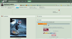 Desktop Screenshot of natspearlcreation.deviantart.com