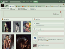 Tablet Screenshot of e-ok.deviantart.com