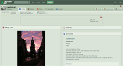 Desktop Screenshot of caothicart.deviantart.com