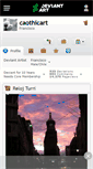 Mobile Screenshot of caothicart.deviantart.com