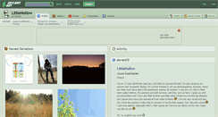 Desktop Screenshot of littlehollow.deviantart.com