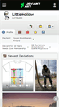 Mobile Screenshot of littlehollow.deviantart.com