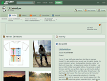 Tablet Screenshot of littlehollow.deviantart.com