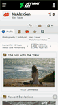 Mobile Screenshot of mralexsan.deviantart.com
