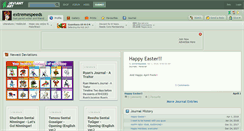 Desktop Screenshot of extremespeeds.deviantart.com