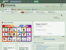 Tablet Screenshot of extremespeeds.deviantart.com