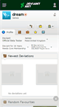 Mobile Screenshot of dream.deviantart.com