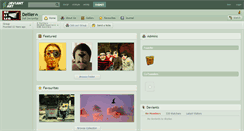 Desktop Screenshot of deliler.deviantart.com