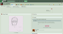 Desktop Screenshot of houndzofhell.deviantart.com