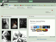 Tablet Screenshot of ipingu.deviantart.com