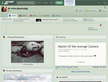 Tablet Screenshot of dr-who-doomsday.deviantart.com