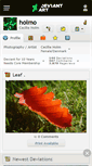 Mobile Screenshot of holmo.deviantart.com