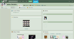 Desktop Screenshot of anime--fanclub.deviantart.com