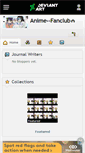 Mobile Screenshot of anime--fanclub.deviantart.com