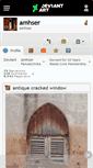 Mobile Screenshot of amhser.deviantart.com