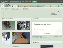 Tablet Screenshot of gottafly.deviantart.com